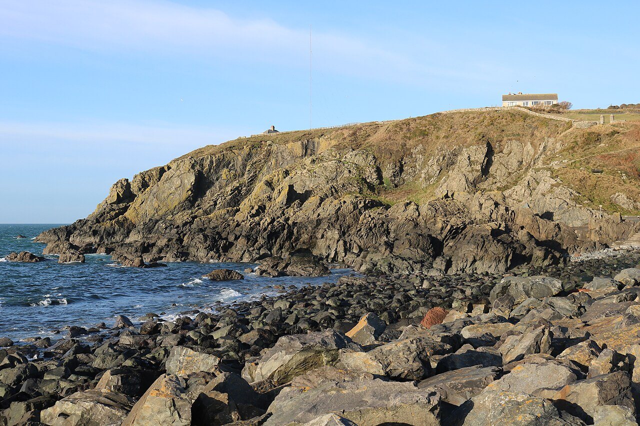 Cliffs and rocky shore near Portpatrick.