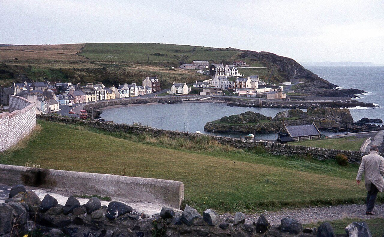 Portpatrick village and harbour, one possible focus for a weekend visit.