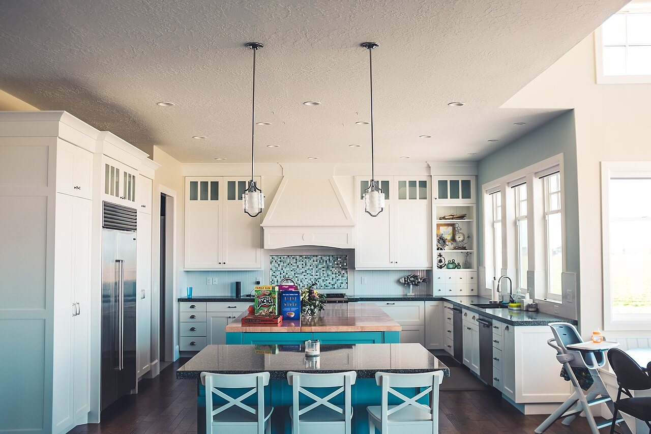 A domestic kitchen, shown as a self-catering illustration.